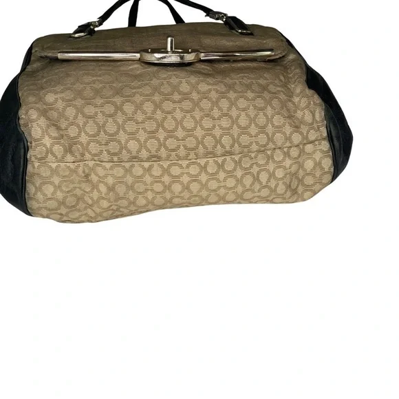 COACH Authentic Vintage Madison Madeline Op Art jacquard bag #25215 - Picture 5 of 13